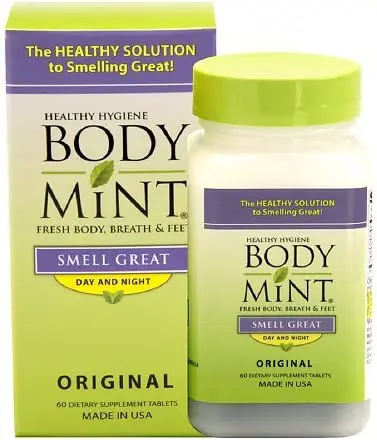 Body Mint Deodorant Tablet smell great.