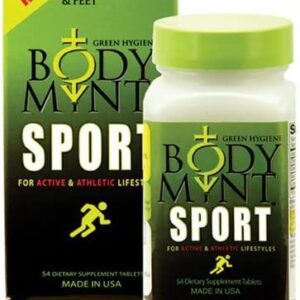 Body Mint Sport for Active and Athletic Lifestyles 54 tabs for active and athletic life.