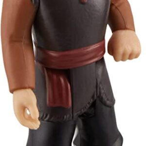 A toy figure of a character from the movie 'Disney Frozen Kristoff Small Doll with Brown Outfit Inspired by The Frozen 2 Movie'.