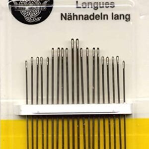 Colonial Needle Sharps Hand Needles-Size 5/10 20/Pkg - pack of 10.