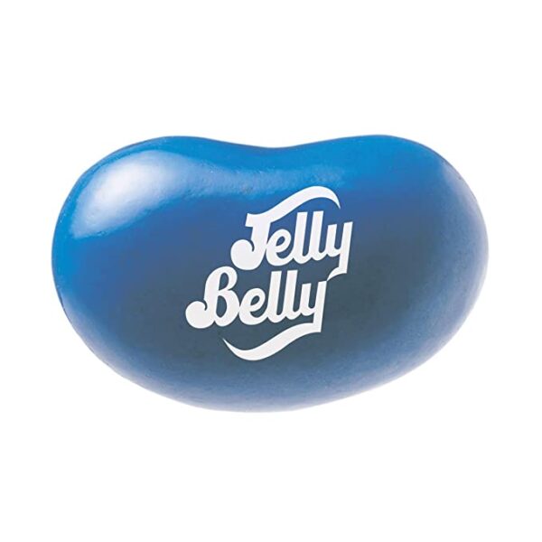 A Jelly Belly Blueberry Jelly Beans 1.25 Pound Resealable Pouch on a white background.