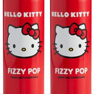 Hello Kitty Fizzy Pop Soda, pack of 2.