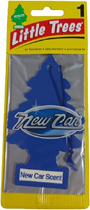 Little Trees Car Air Freshener | Hanging Paper Tree for Home or Car | 2 Pack is the best choice for a new car scent air freshener.