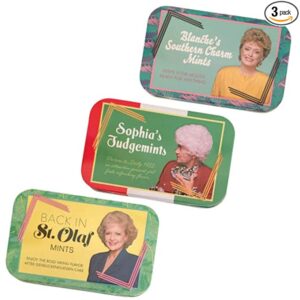 The Golden Girls Stay Golden Mints in Set of 3 Collectible Tins!