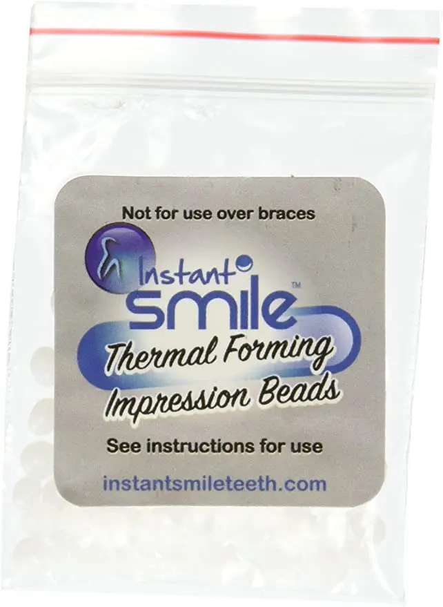 Instant smile Billy Bob Teeth Impression Material-Extra Thermal Beads.
