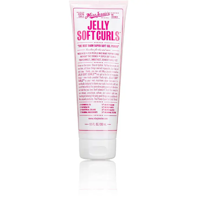 A tube of Miss Jessie's Jelly Soft Curls, 8.5 Ounce, 2 Count on a white background.