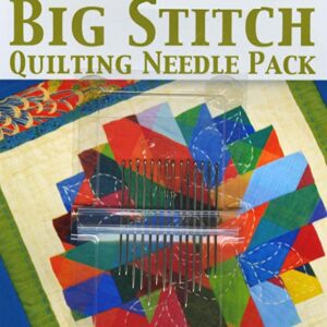 Colonial Needle CN-PC-2 Big Stitch Quilting Needle Pack by Pepper Cory pack.