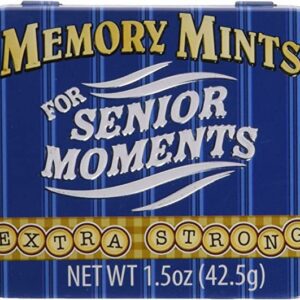 Memory Mints for Senior Moments Fun Gag Tin for senior moments.