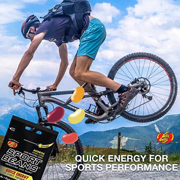 Jelly Belly Sport Beans [6-Pack] provide quick energy for sports performance.